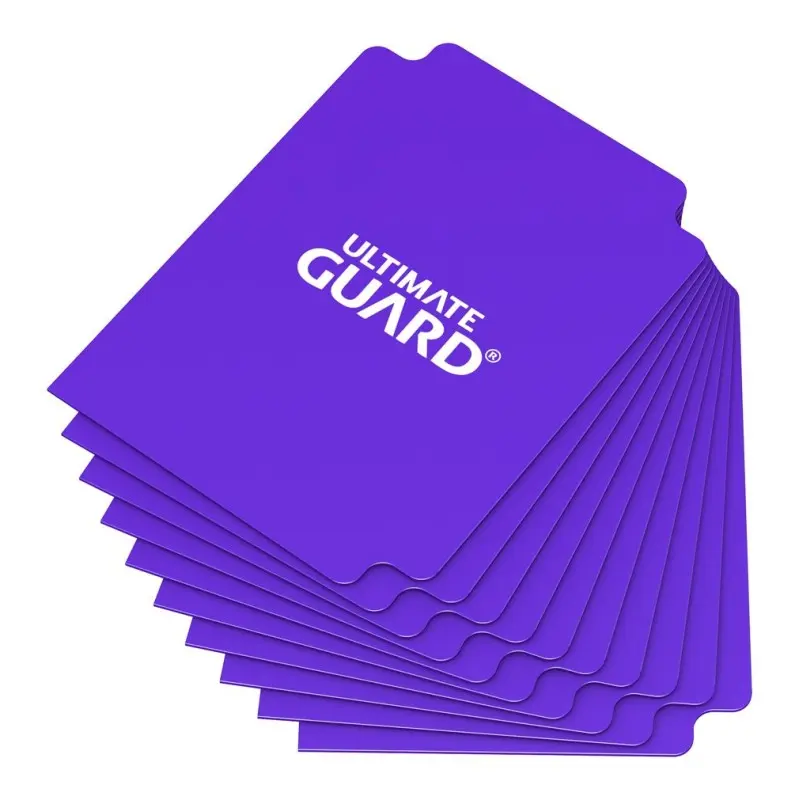 Ultimate Guard 10 intercalaires pour cartes Card Dividers taille standard Violet | 4260250078914