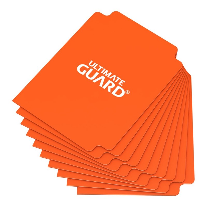 Ultimate Guard 10 intercalaires pour cartes Card Dividers taille standard Orange