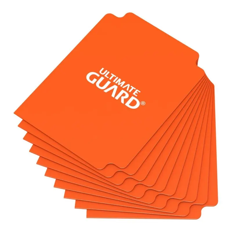 Ultimate Guard 10 intercalaires pour cartes Card Dividers taille standard Orange | 4260250078921