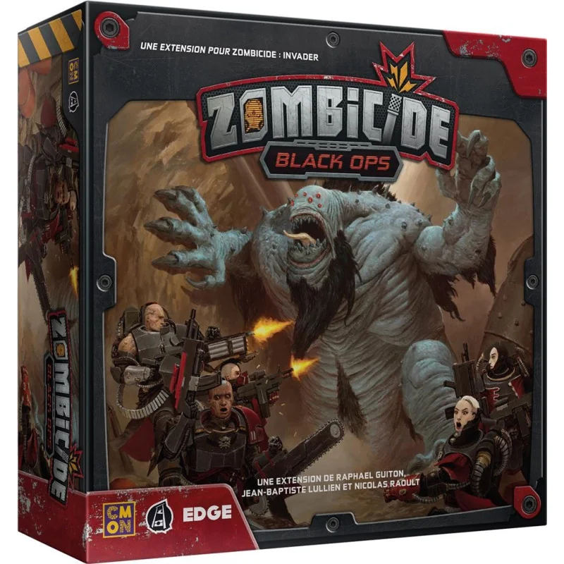 jeu : Zombicide Invader : Black Ops
éditeur : CMON
version française