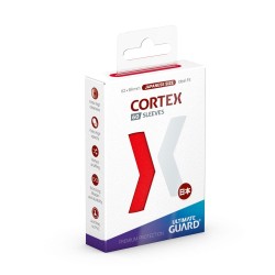 Ultimate Guard 60 pochettes Cortex Sleeves format japonais Rouge