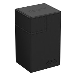 Ultimate Guard Flip`n`Tray 80+ XenoSkin Monocolor Noir