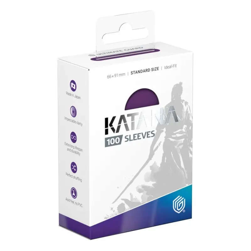 Ultimate Guard 100 pochettes Katana Sleeves taille standard Iris Bloom | 4056133026628
