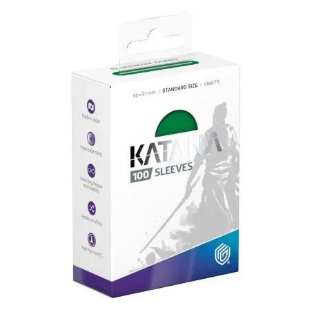 Ultimate Guard 100 pochettes Katana Sleeves taille standard Jade Garden | 4056133026659
