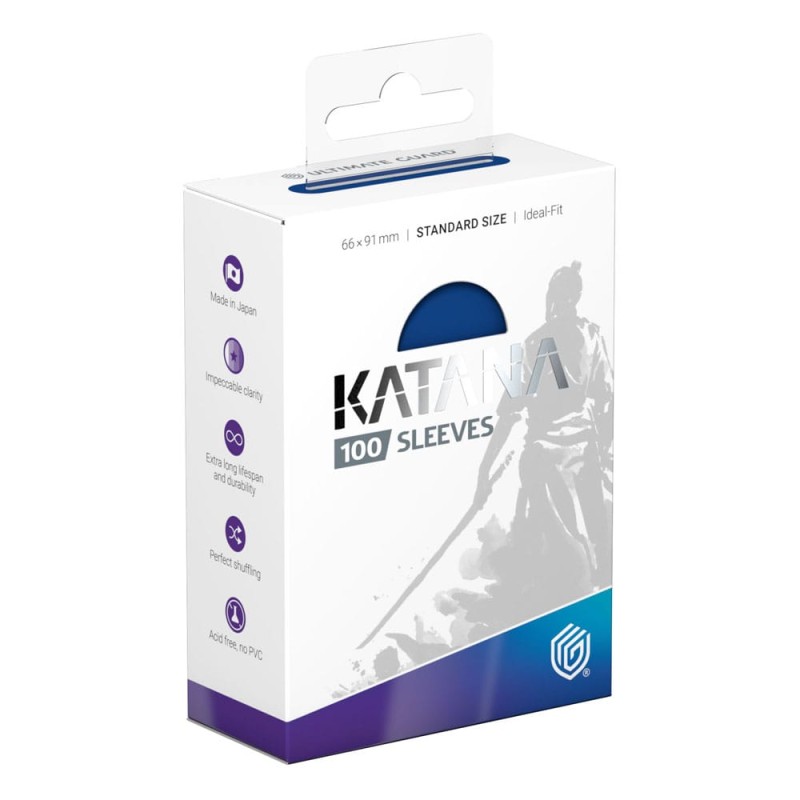 Ultimate Guard 100 pochettes Katana Sleeves taille standard Blue Bird 