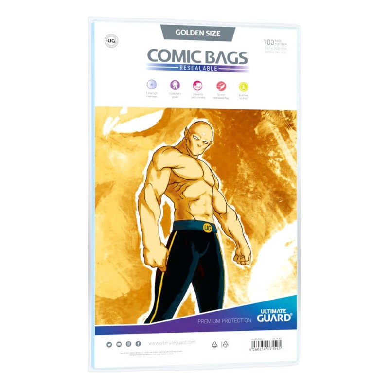 Ultimate Guard pochettes comics refermables (Golden Size) (100)
