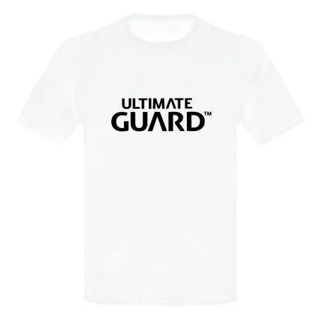 Ultimate Guard T-Shirt Wordmark Blanc (XXL) | 4056133001540