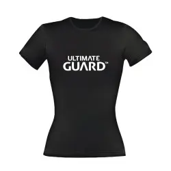 Ultimate Guard T-Shirt femme Wordmark Noir (S) | 4056133001618