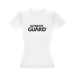 Ultimate Guard T-Shirt femme Wordmark Blanc (L)