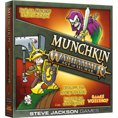 jeu : Munchkin Warhammer Age of Sigmar éditeur : Edge Entertainment version française jeu : Munchkin Warhammer Age of Sigmar éditeur : Edge Entertainment version française
