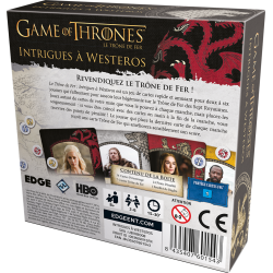 Game: Game of Thrones: Intrigue in Westeros
Publisher: Edge Entertainment / Fantasy Flight Games
English Version