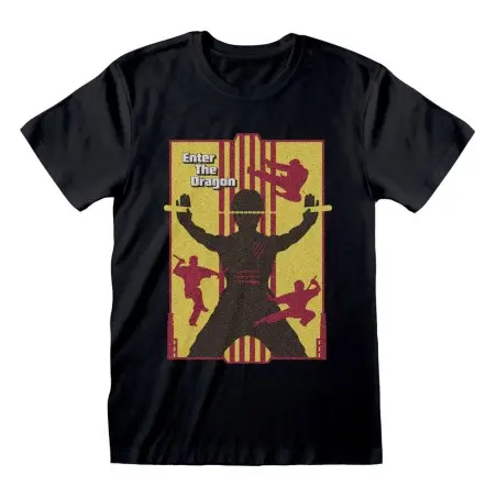 Bruce Lee T-Shirt Enter The Dragon (XL) | 5056688519148