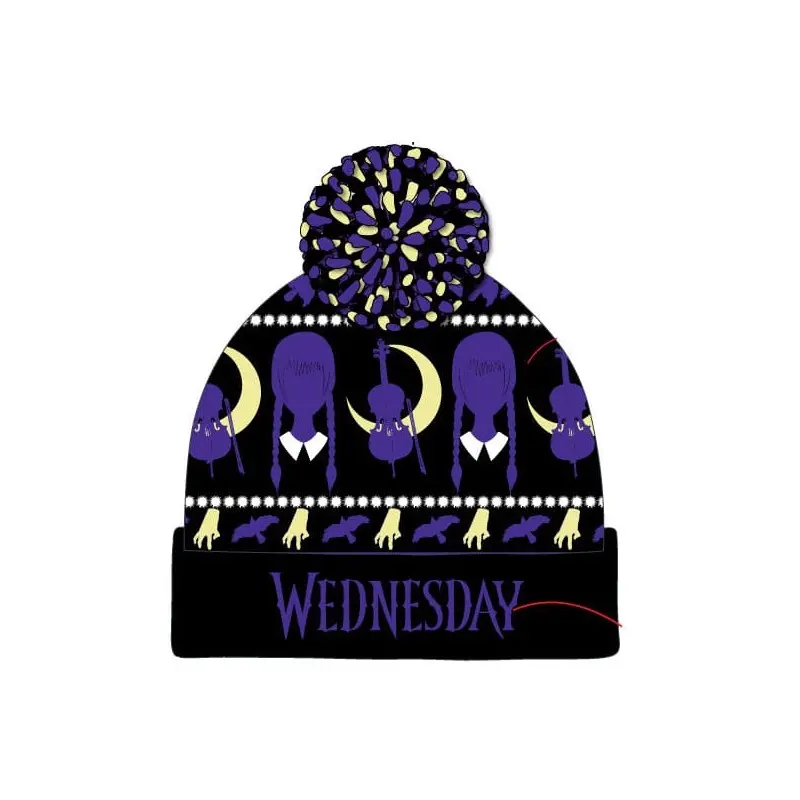 Wednesday bonnet Pom-Pom  | 5056688575670