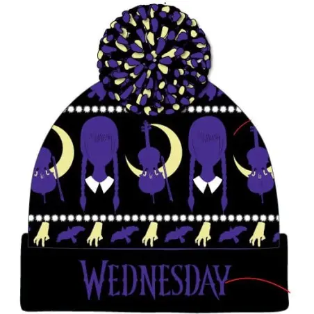 Wednesday bonnet Pom-Pom  | 5056688575670