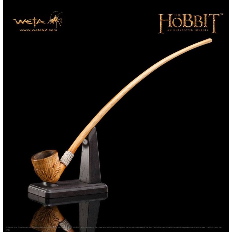 Le Hobbit Un voyage inattendu réplique 1/1 pipe de Bilbon Sacquet 35 cm | 9420024710135