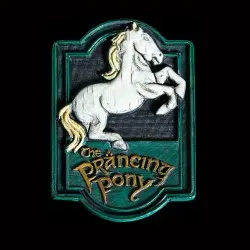 Le Seigneur des Anneaux aimant The Prancing Pony | 9420024711187