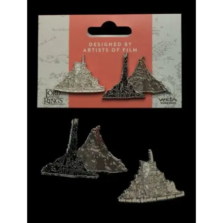 Le Seigneur des Anneaux pack 2 pin's Minas Tirith & Mt. Doom | 9420024728680