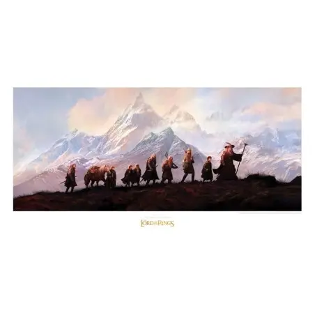 Le Seigneur des Anneaux impression Art Print The Fellowship of the Ring: 20th Anniversary 59 x 30 cm | 9420024740002