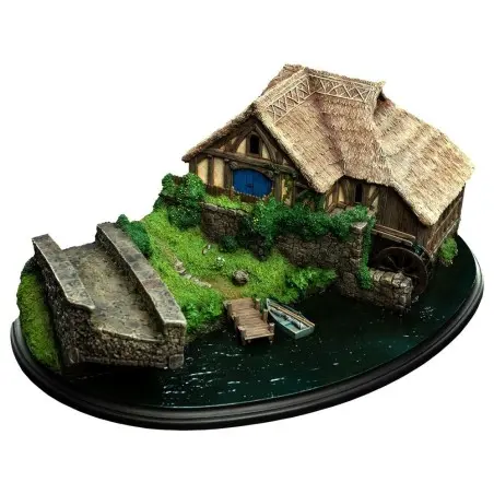 Le Hobbit : Un voyage inattendu Diorama Hobbiton Mill & Bridge 31 x 17 cm | 9420024731291