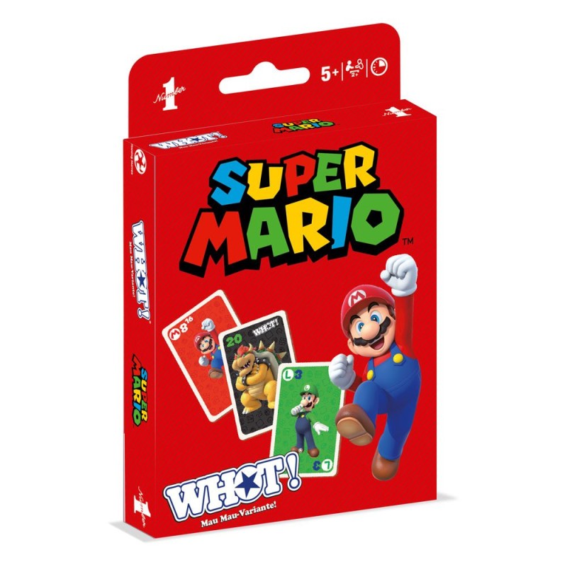 Super Mario jeu de cartes WHOT! *ALLEMAND* | 4035576048411