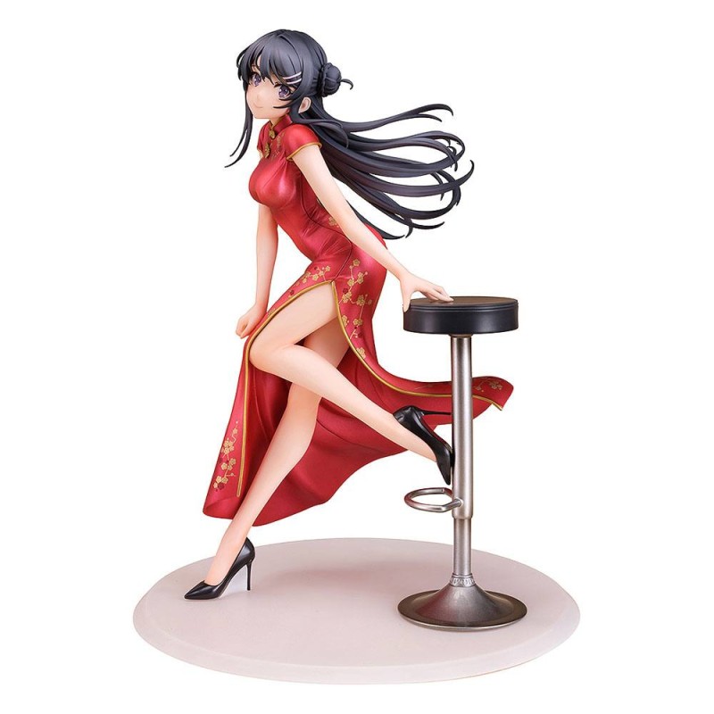 Rascal Does Not Dream of Bunny Girl Senpai statuette 1/7 Mai Sakurajima Chinese Dress Ver. 22 cm | 4562177700566