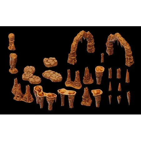 WarLock Tiles Accessory : Stalactites & Stalagmites | 0634482165478