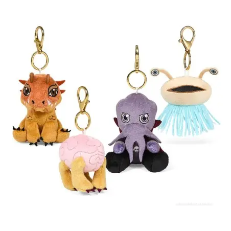 Dungeons & Dragons présentoir porte-clés peluche Wave 3 by Kidrobot 8 cm (24) | 0634482683446