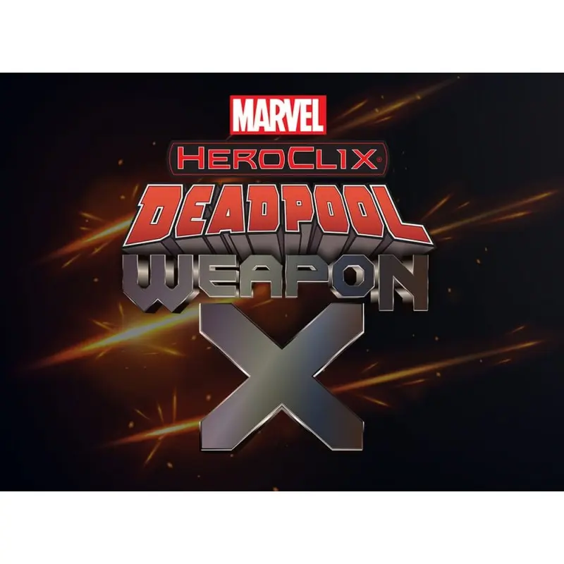 Marvel HeroClix: Deadpool Weapon X Booster Brick (carton de 10) | 0634482849385