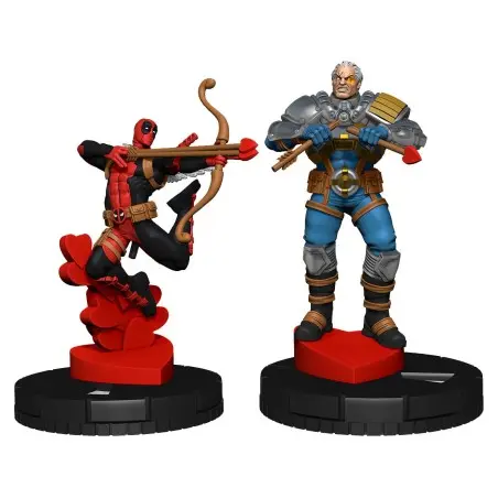 Marvel HeroClix Iconix: Cupid Deadpool an Cable | 0634482850299