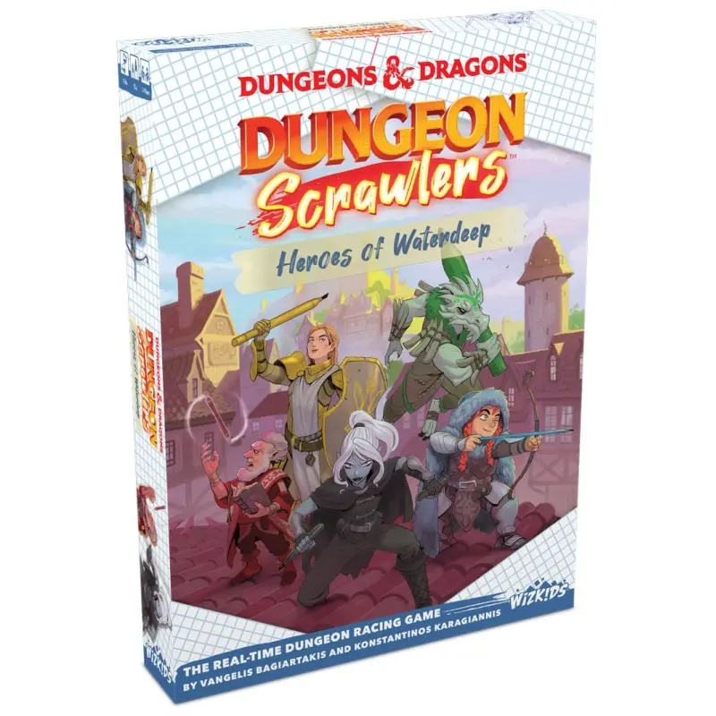 Dungeons & Dragons: Dungeon Scrawlers - Heroes of Waterdeep jeu de plateau *ANGLAIS* | 0634482875704