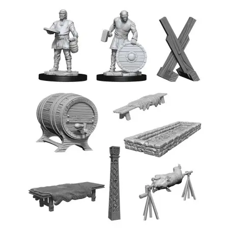 WizKids Deep Cuts packs miniature à peindre Vikings | 0634482901755