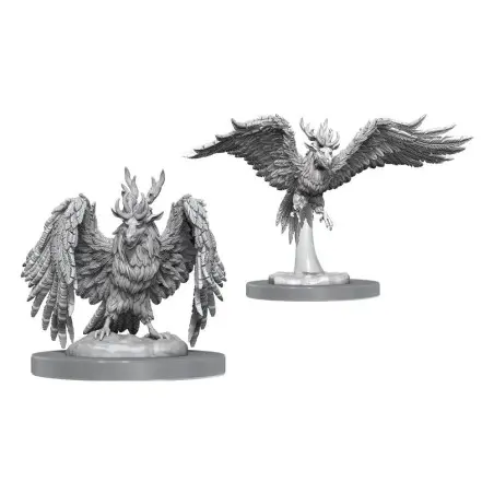 D&D Nolzur's Marvelous Miniatures pack 2 miniatures à peindre Perytons | 0634482904190