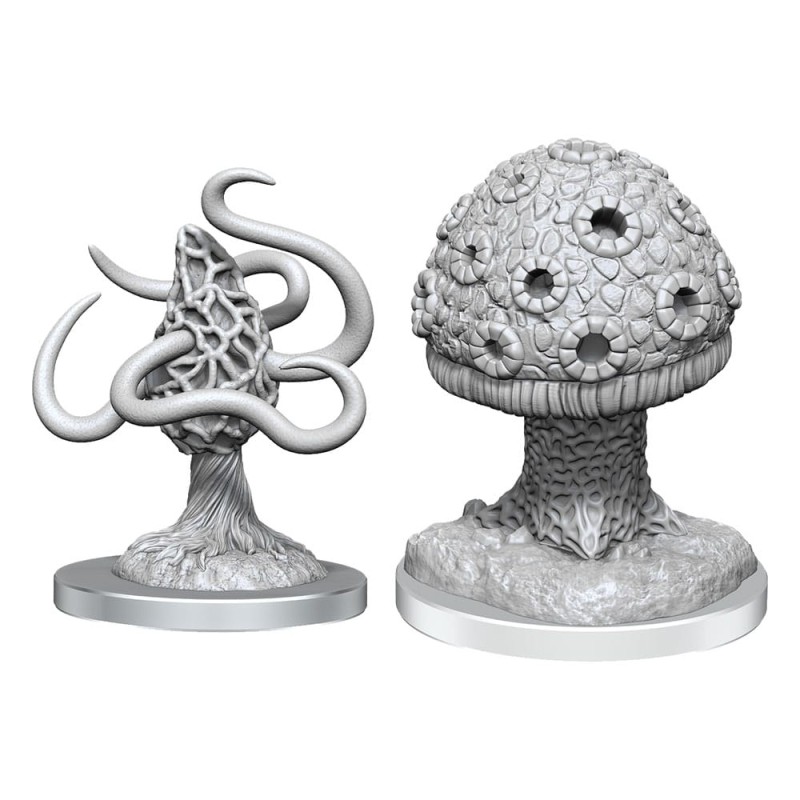 D&D Nolzur's Marvelous Miniatures pack 2 miniatures à peindre Shrieker & Violet Fungus