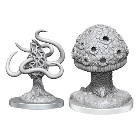 D&D Nolzur's Marvelous Miniatures pack 2 miniatures à peindre Shrieker & Violet Fungus