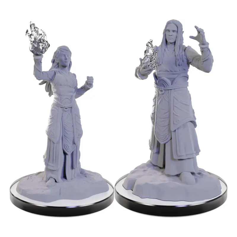 D&D Nolzur's Marvelous Miniatures miniature à peindre Elf Wizards | 0634482906729