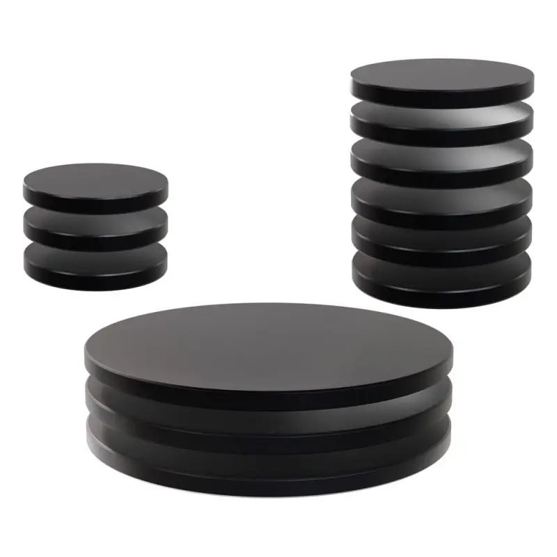 WizKids Deep Cuts pack de 12 socles noirs pour miniatures | 0634482907306