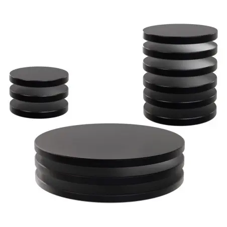 WizKids Deep Cuts pack de 12 socles noirs pour miniatures | 0634482907306