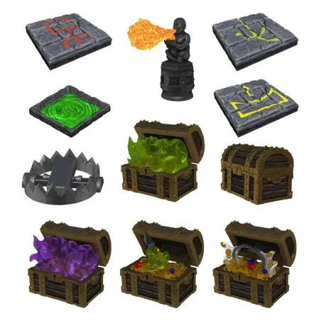 WizKids Dungeon Dressings: Traps - Devilish Devices | 0634482935095