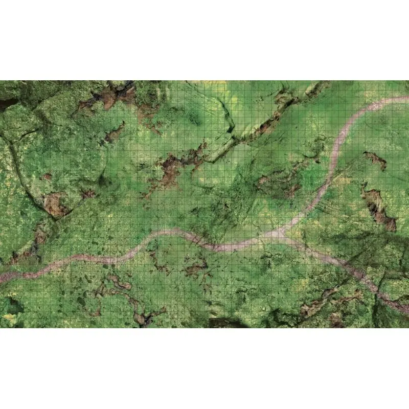 D&D Icons of the Realms : Bluffs Battle Mat | 0634482962008