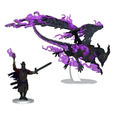 D&D Icons of the Realms Dragonlance miniatures prépeintes Lord Soth on Greater Death Dragon (Set 25) | 0634482962244