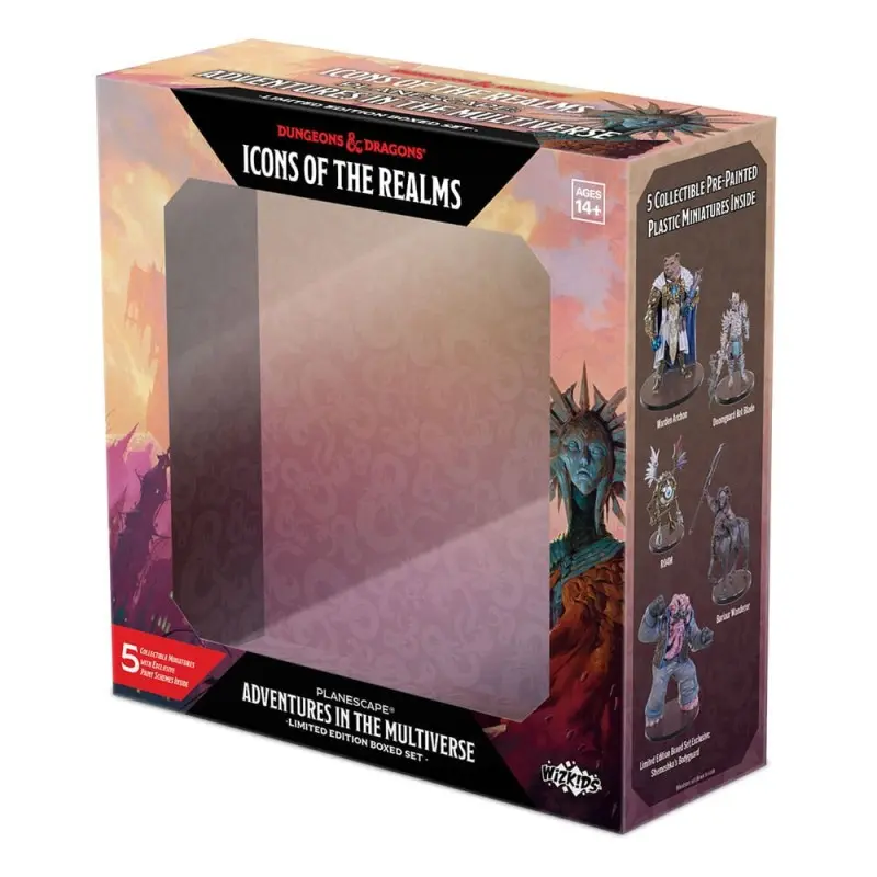 D&D Icons of the Realms: Planescape miniature prépeinte Adventures in the Multiverse - Limited Edition Boxed Set | 0634482962756