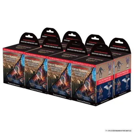 D&D Icons of the Realms: Adventures from Baldur's Gate Booster Brick (8) | 0634482963395