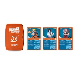 Naruto Shippuden Collectible jeu de cartes Top Trumps Quiz Anime Collectible *ALLEMAND*