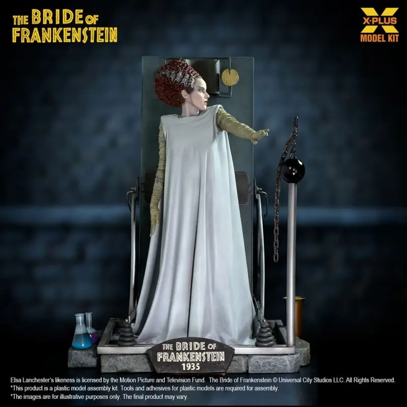 La Fiancée de Frankenstein figurine Plastic Model Kit 1/8 Bride of Frankenstein 21 cm | 4532149022385