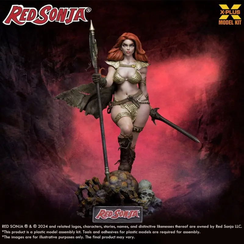 Red Sonja figurine Plastic Model Kit 1/8 Red Sonja 27 cm | 4532149022897