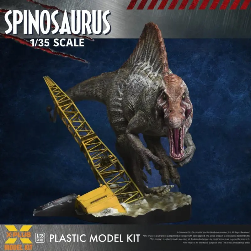 Jurassic Park III figurine Plastic Model Kit 1/35 Spinosaurus 41 cm | 4532149023924