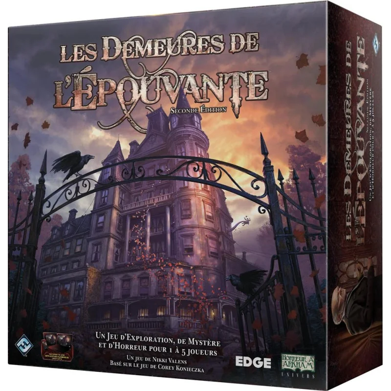 Spel: Mansions of Terror
Uitgever: Fantasy Flight Games
Engelse versie