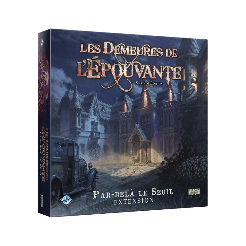 jeu : Les Demeures de l'Épouvante Par-delà le seuil éditeur : Fantasy Flight Games version française