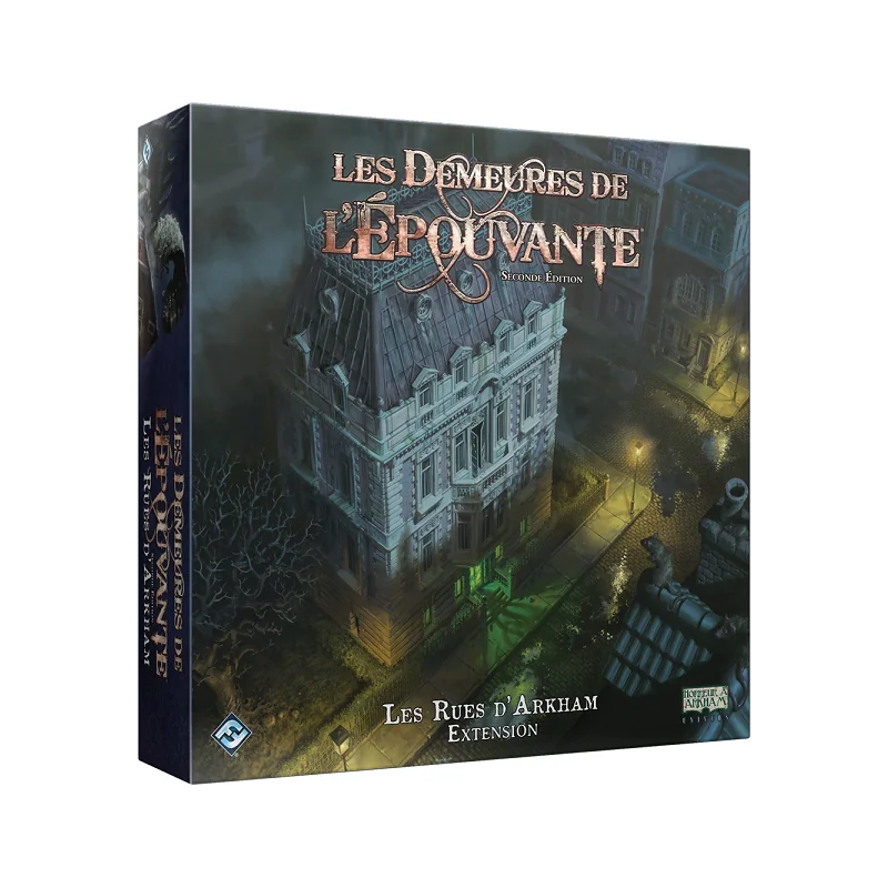 Spel: Mansions of Horror: Straten van Arkham
Uitgever: Fantasy Flight Games
Engelse versie