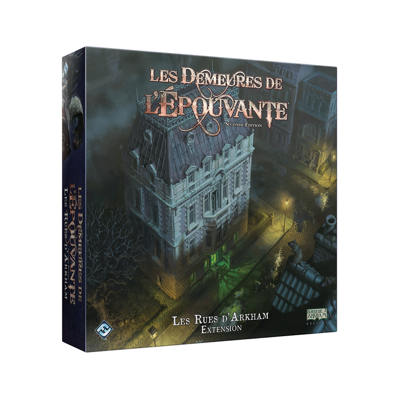 jeu : Les Demeures de l'Épouvante : Les Rues d'Arkham éditeur : Fantasy Flight Games version française